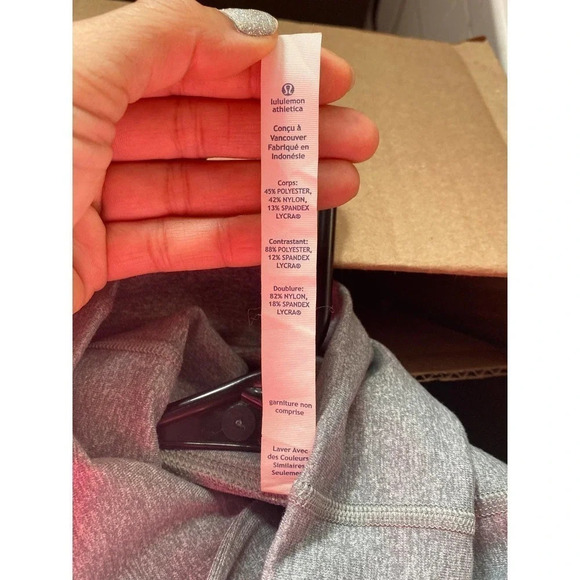 Lululemon Scuba Hoodie Full Zip Jacket Gray Camo Logo Women’s Size 6 Long Sleeve - Picture 6 of 8